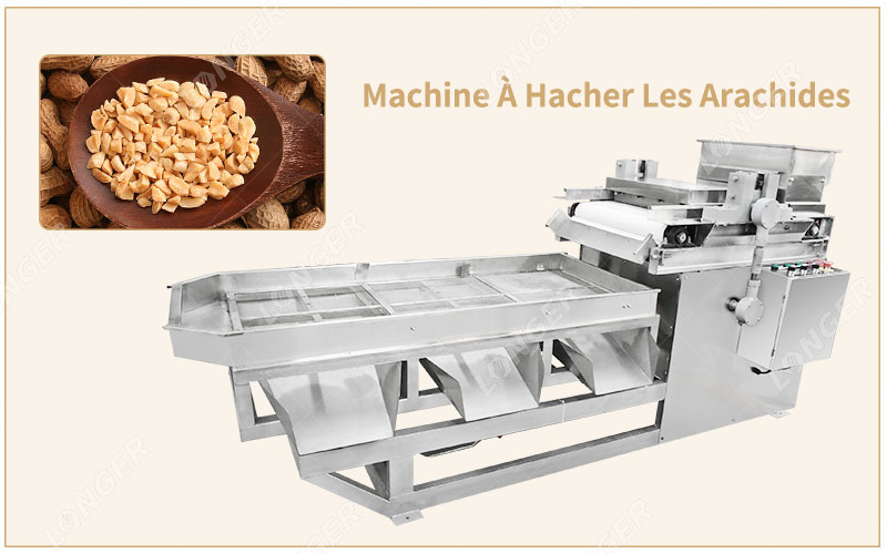 Structure De La Machine À Hacher Les Arachides Industrielle