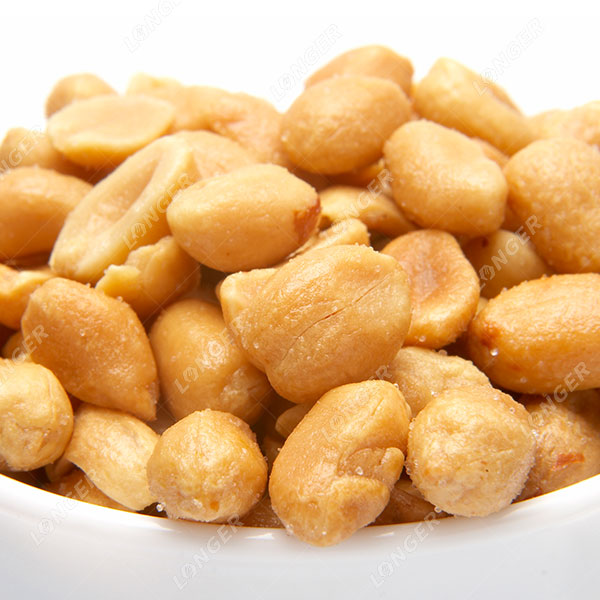 Ligne De Friture Et D'Assaisonnement De Cacahuètes En Italie 1 T/H