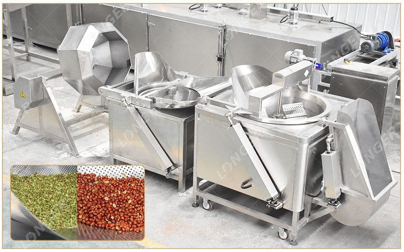 La Ligne De Friteuse D'arachide À Chauffage Au Gaz.jpg