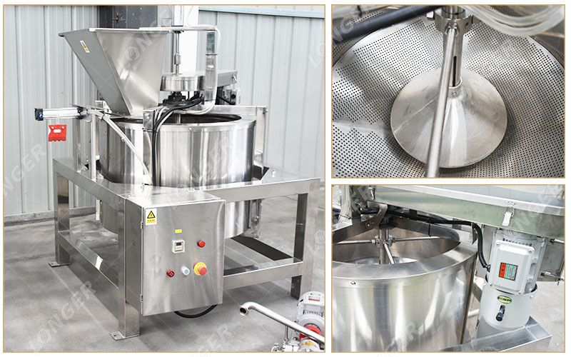 Caractéristiques De La Machine De Déshuilage D'arachides Frites.jpg