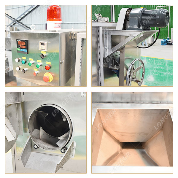 Détails De Grillage De La Machine À Griller Les Arachides À Tambour.jpg